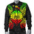 French Polynesia Polynesian Men's Bomber Jacket Map Reggae - Polynesian Pride