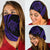 Hawaiian Bandana Turtle Map Polynesian Bandana 3-Pack - Circle Style Purple - Polynesian Pride