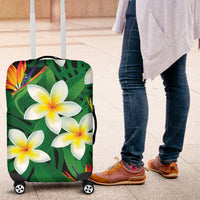 Plumeria Luggage Cover 01 - Polynesian Pride