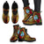 Guam Polynesian Leather Boots - Hibiscus Vintage - Polynesian Pride