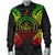 Palau Polynesian Men's Bomber Jacket Map Reggae - Polynesian Pride