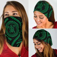 Hawaiian Turtle Map Black Green Bandana 3 - Pack - Polynesian Pride