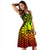 Polynesian Tahiti Midi Dress - Reggae Vintage Polynesian Patterns - Polynesian Pride