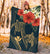 Hawaii Polynesian Turtle Hibiscus Premium Blanket - Nolan Style - Polynesian Pride