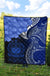 Samoa Premium Quilt - Samoa Seal Wave Style (Blue) - Polynesian Pride