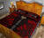 Vanuatu Quilt Bed Set - Vanuatu Coat Of Arms Red Tattoo Style - Polynesian Pride
