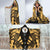 Niue Hooded Blanket - Polynesian Tattoo Gold - Polynesian Pride