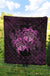 Hawaii Premium Quilt - Turtle Strong Pattern Hibiscus Plumeria Pink AH - Polynesian Pride