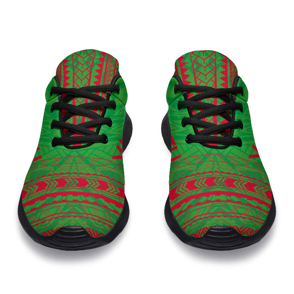 Vanuatu Sporty Sneakers - Polynesian Chief Flag Version - Polynesian Pride