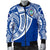 Guam Polynesian Men's Bomber Jacket - Tribal Tattoo - Polynesian Pride