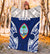 Guam Polynesian Premium Blanket - Pattern With Seal Blue Version - Polynesian Pride