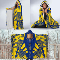 Tokelau Hooded Blanket - Polynesian Tattoo Flag - Polynesian Pride