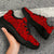 Polynesian Culture Red Chunky Sneakers - Polynesian Pride