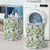 Hawaii Tropical Watercolor Palm Tree Leaf Hawaii Laundry Basket AH - Polynesian Pride