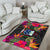 Samoa Area Rugs Hibiscus Polynesian Pattern - Polynesian Pride