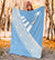 Fiji Tapa Rugby Premium Blanket version Style You Win - Blue - Polynesian Pride