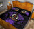 Vanuatu Polynesian Quilt Bed Set Hibiscus Purple - Polynesian Pride