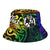 Tonga Custom Personalised Bucket Hat - Rainbow Polynesian Pattern - Polynesian Pride