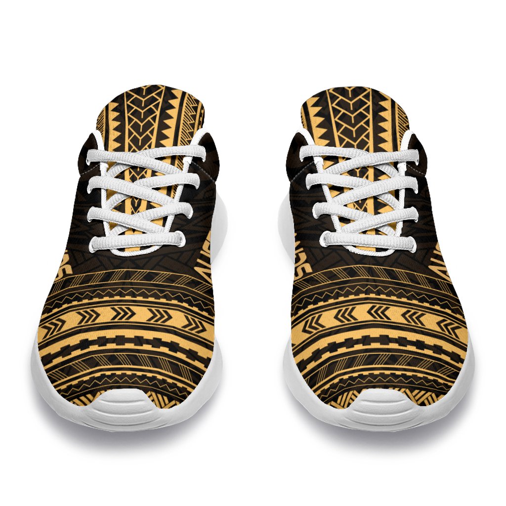 Austral Islands Sporty Sneakers - Polynesian Chief Gold Version - Polynesian Pride