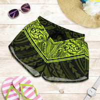 Specialty Polynesian Women's Shorts Neon - Polynesian Pride