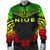 Niue Polynesian Chief Men's Bomber Jacket - Reggae Version - Polynesian Pride