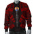 Tahiti Men Bomber Jackets - Polynesian Tattoo Red - Polynesian Pride