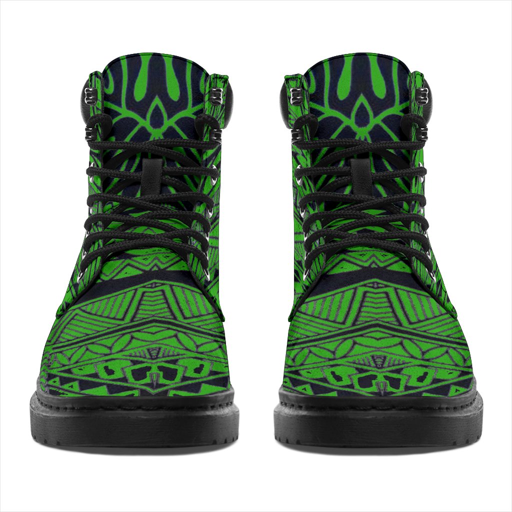 Polynesian 35 Season Boots - Polynesian Pattern - Polynesian Pride