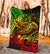 Tahiti Premium Blanket - Reggae Shark Polynesian Tattoo - Polynesian Pride