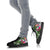 Fiji High Top Shoes White - Turtle Plumeria Banana Leaf - Polynesian Pride