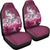 Maori Manaia The Blue Sea Car Seat Covers, Pink Universal Fit Pink - Polynesian Pride