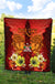 Fiji Custom Personalised Premium Quilt - Tribal Tuna Fish - Polynesian Pride