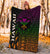 Hawaii Premium Blanket - Kanaka Maoli Rocket Style - Polynesian Pride