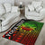 American Samoa Custom Personalised Area Rug - AS Seal Rocket Style (Reggae) - Polynesian Pride