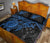 Kosrae Polynesian Quilt Bed Set - Blue Turtle - Polynesian Pride