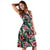 Hawaii Tropical Flowers, Palm And Leaves Midi Dress - Polynesian Pride