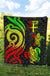 Fiji Polynesian Premium Quilt - Reggae Tentacle Turtle - Polynesian Pride