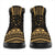 Palau Leather Boots - Polynesian Gold Chief Version - Polynesian Pride