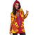 Kiribati Hoodie Dress - Polynesian Tattoo Flag - Polynesian Pride