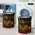 Fiji Laundry Basket - Polynesian Turtle Hibiscus Reggae - Polynesian Pride