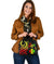 Wallis and Futuna Shoulder Handbag - Reggae Tentacle Turtle - Polynesian Pride