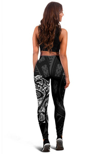 Aotearoa Super Rugby Women Leggings Maori Kiwi - Polynesian Pride