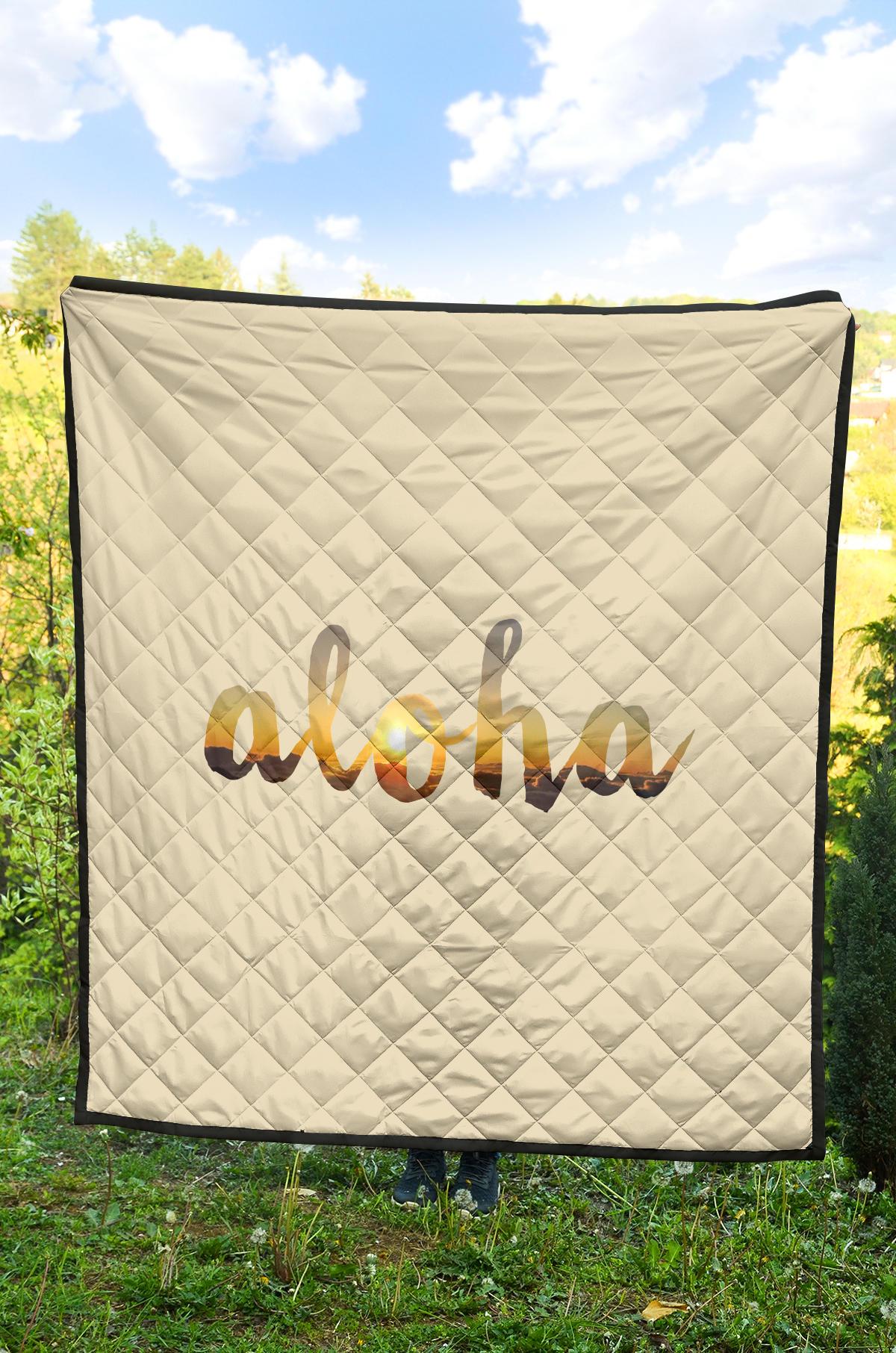Aloha Premium Quilt - Polynesian Pride