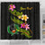 Pohnpei Polynesian Custom Persona Shower Curtain - Plumeria Tribal - Polynesian Pride