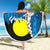 Palau Polynesian Beach Blanket - Tribal Wave Tattoo Flag Style - Polynesian Pride