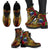 Samoa Polynesian Leather Boots - Hibiscus Vintage - Polynesian Pride