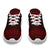 Northern Mariana Islands Sporty Sneakers - Polynesian Chief Red Version - Polynesian Pride