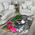 Yap Area Rug - Turtle Plumeria Banana Leaf - Polynesian Pride