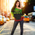 Niue Polynesian Chief Women's Off Shoulder Sweater - Reggae Version - Polynesian Pride