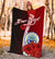 Federated States Of Micronesia Custom Personalised Premium Blanket - Coat Of Arm With Hibiscus - Polynesian Pride