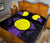 Palau Polynesian Quilt Bed Set Hibiscus Purple - Polynesian Pride